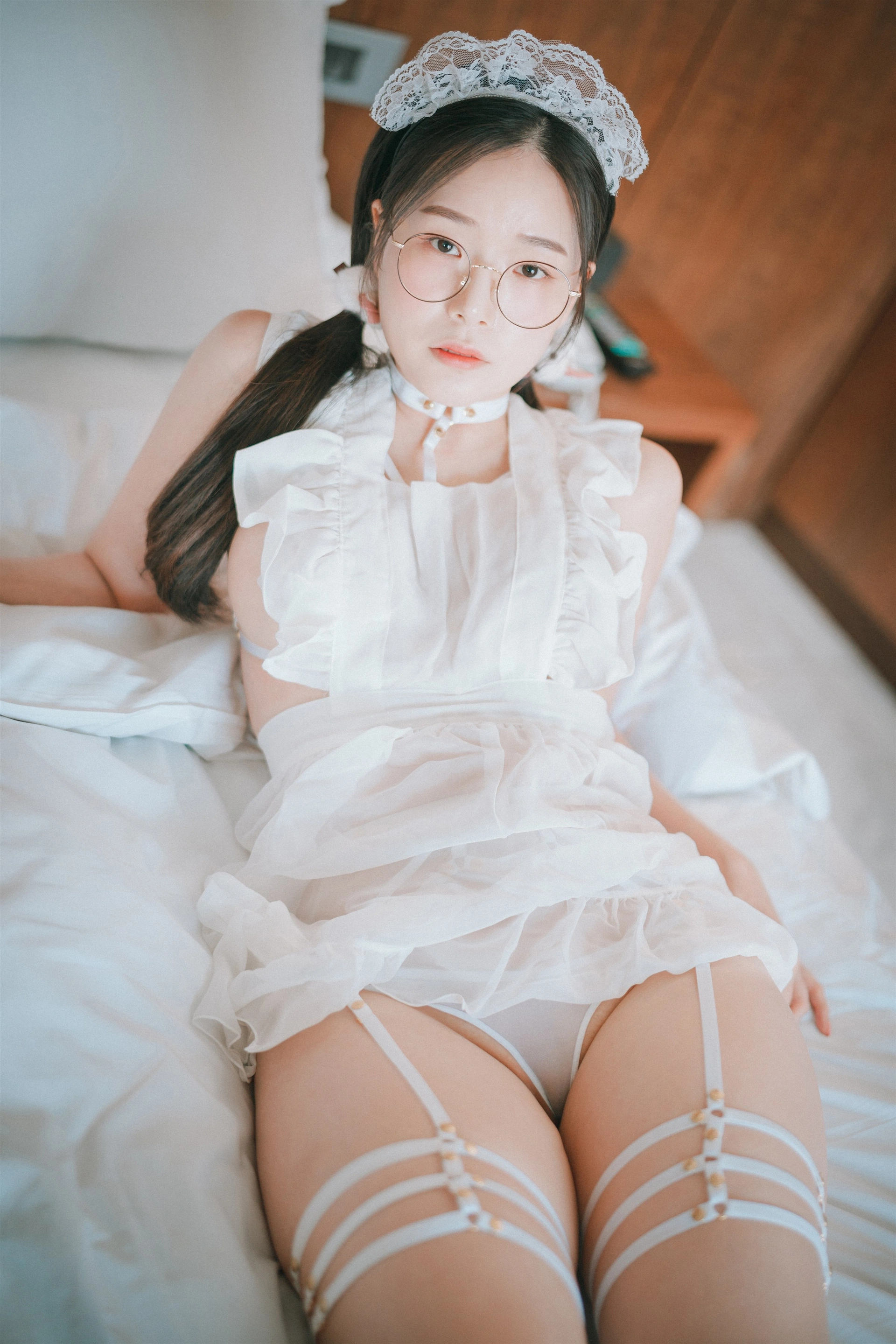 Pia (피아) – NO.046 DJAWA-Sheer Chiffon Apron 3