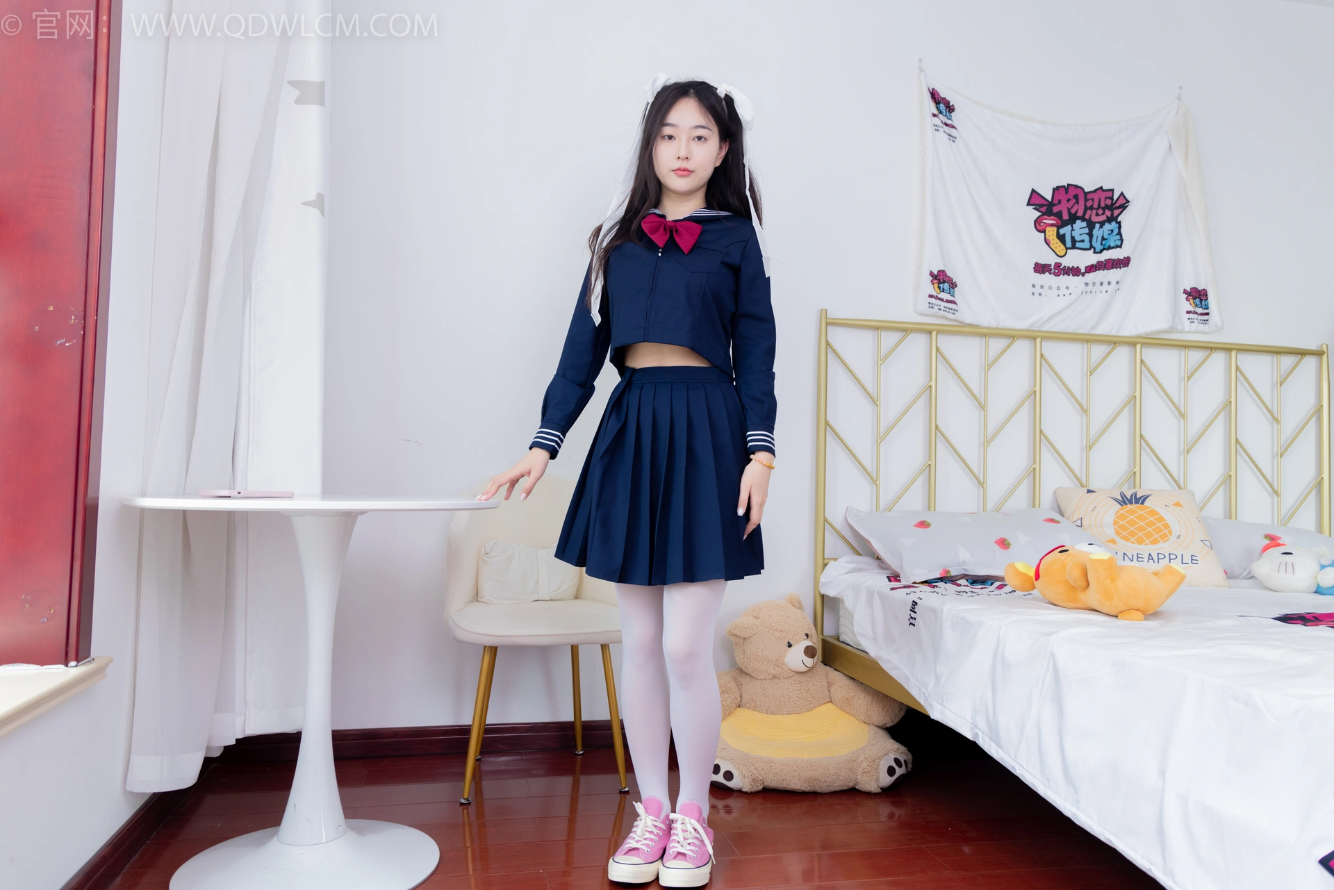 物恋传媒 NO.1544 美兔-学院少女 2