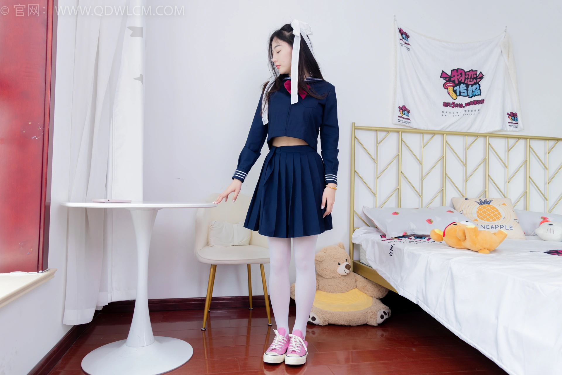 物恋传媒 NO.1544 美兔-学院少女 3